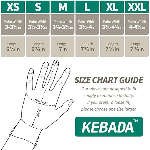 Kebada W1 Work Gloves for Men and Women, PU Coated Safety Gloves - Image 6