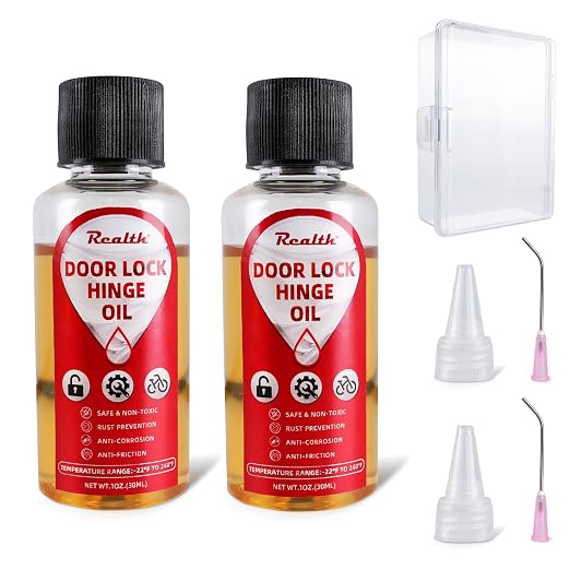 Realth Garage Door Lube -Door Hinge Lubricant by Realth