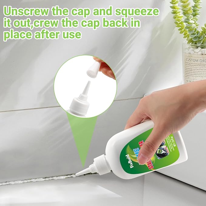 Home Remover Gel, Heavy Duty Stain Cleaner, Washer Rings and Caulk, 7.8 FL OZ - Image 7