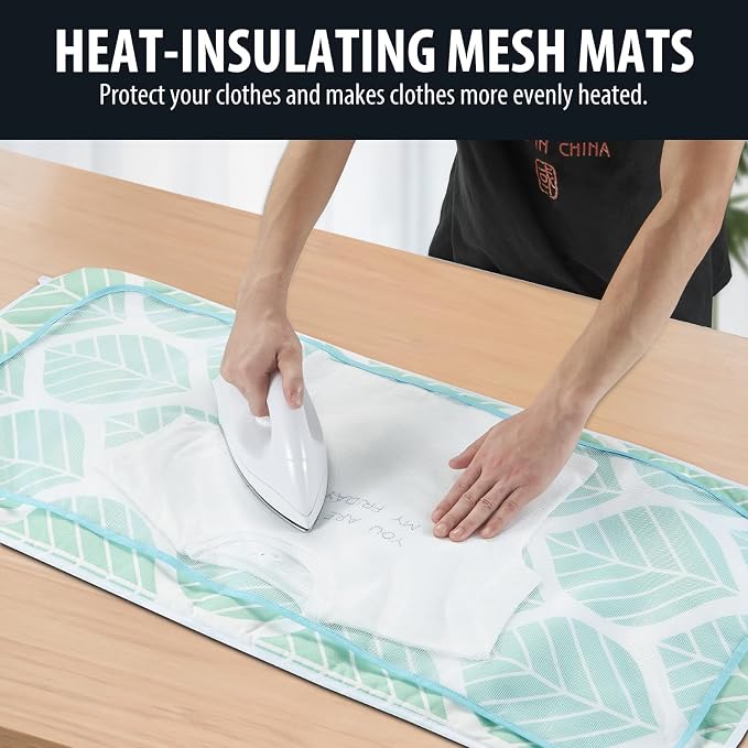 Seiritex Ironing Mat, Portable Ironing Pad 39.4 x 18.9 inch Table Top Iron - Image 2