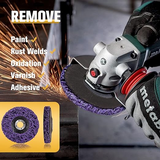 10 Pack Strip Discs Rust Remover Wheel Stripping Wheel - Image 5