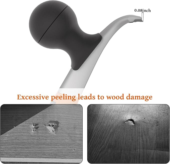 ‌Premium 2.5" Carbide Scraper Tool – Heavy Duty Paint, Putty Remover - Image 3