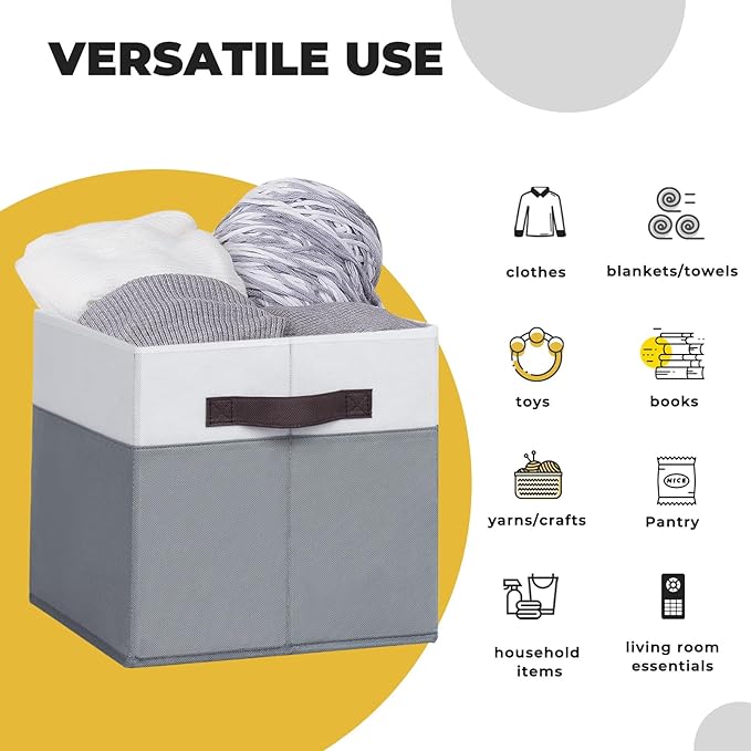Criusia Fabric Storage Cubes - Image 5