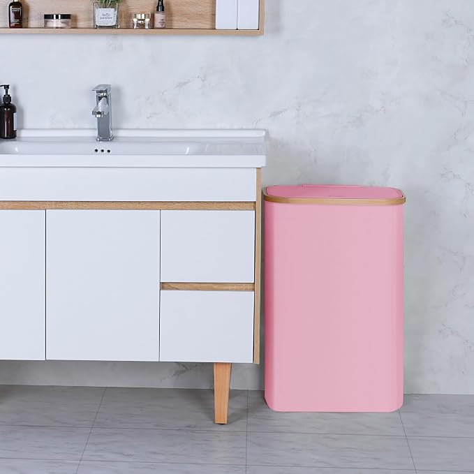 Slim Laundry Basket, 60L Laundry Hamper - Image 6