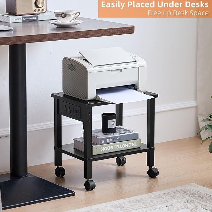 Lerliuo Under Desk Printer Stand - Image 3