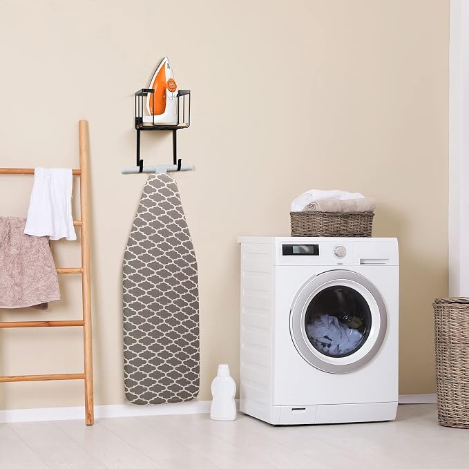 TJ.MOREE Wall Mount/Over The Door Ironing Board Holder - Image 3