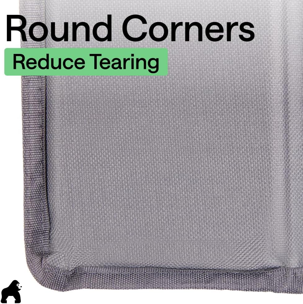 GORILLA GRIP Heavy Duty Couch Cushion Support Board to Fix Sagging Sofas, 21.5 x 70 Sofa, Slip Resistant Thick Boards Add Strong Seat Supports, Replacement Stuffing Firmer Couches Accessories, Grey