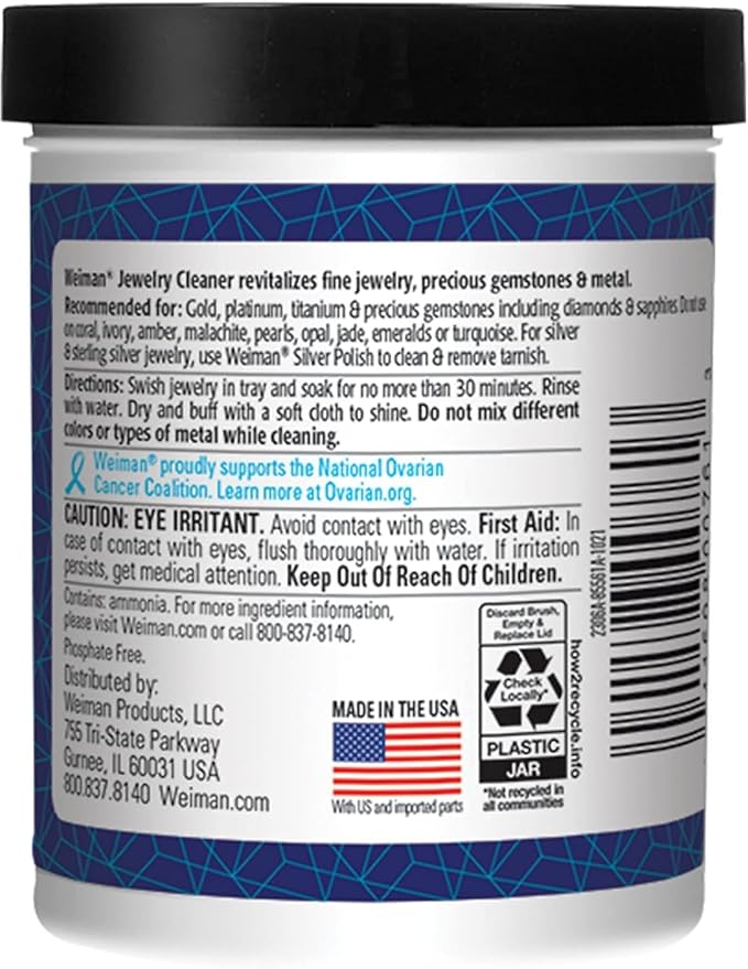 Weiman Fine Jewelry Cleaner Liquid - Image 2