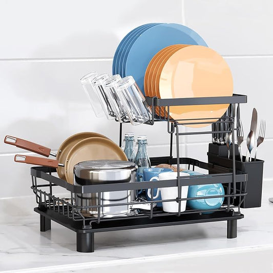 GAXmi Dish Drying Rack Over The Sink Drainer by GAXmi