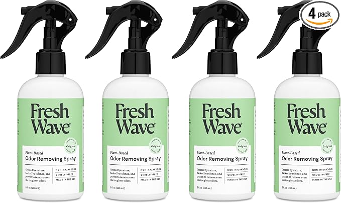 Fresh Wave Odor Eliminator Spray & Air Freshener, 8 oz., Safer Odor Relief by FreshWave