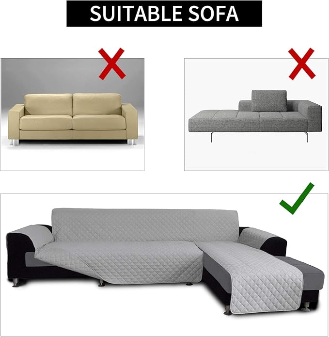 Easy-Going L Shape Sofa Slipcover - Image 4