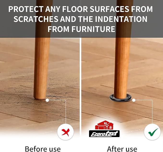 Ezprotekt 1 5/8" Round Non Slip Furniture Pads - Image 6