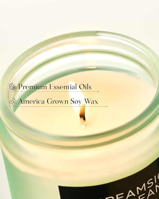 M&SENSE Orange Creamsicle Scented Candle, 7.05oz 50 Hours Slow Burning Non - Image 4