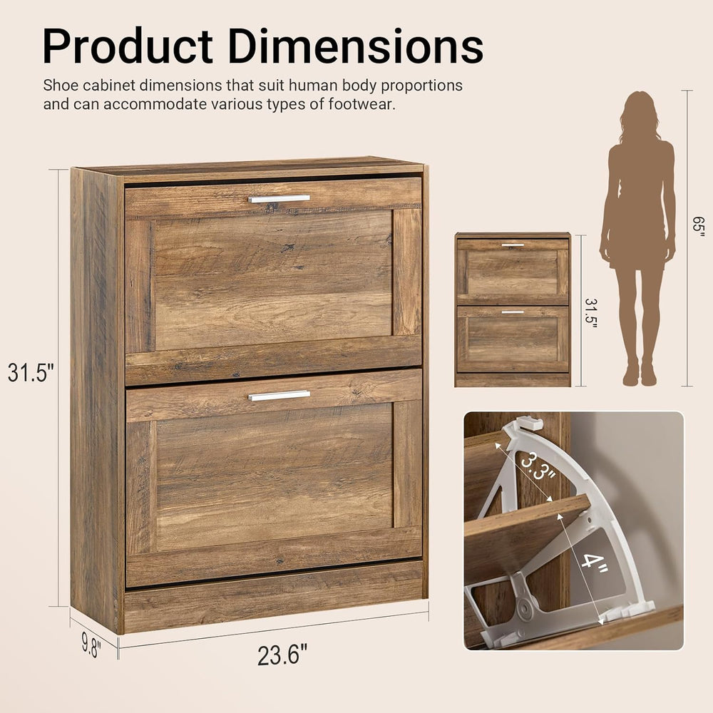 Haotian Shoe Cabinet Storage for Entryway