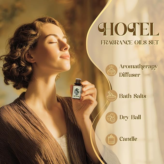 Hotel Fragrance Oils Set, Essential Oil Gift Set - Image 6
