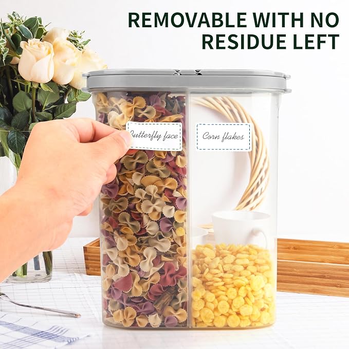 500 Removable Freezer Labels, 2x3 inches Water Oil Waterproof Stickers to Write - Image 2