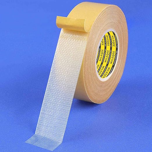 Double Sided Tape Heavy Duty, 1in x 33FT, Universal High Tack, Strong Wall by MILEQEE