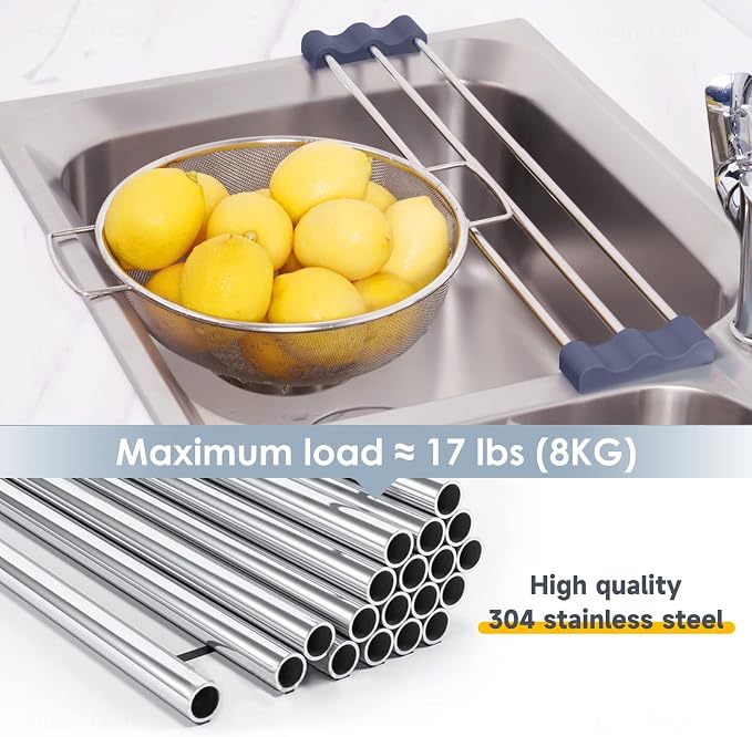 Tomorotec Adjustable Over-The-Sink Kitchen Rack - Image 2