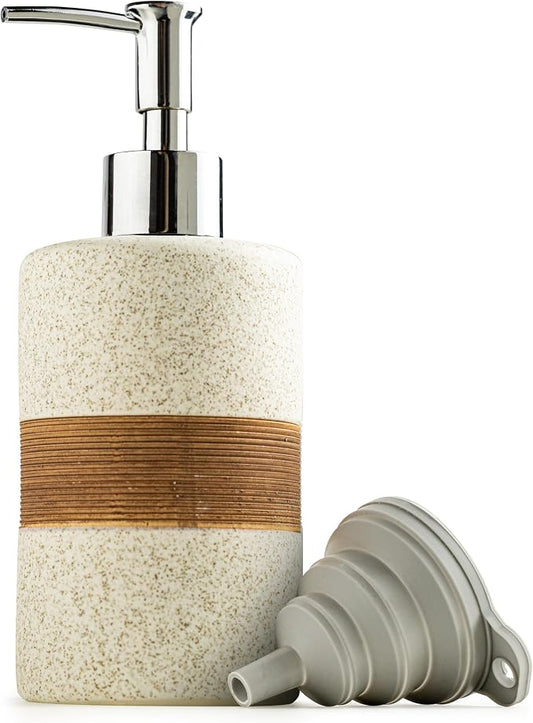 Soap Dispenser for Kitchen & Bathroom, Dish Soap, Hand Soap, Conditioner by Cormomu