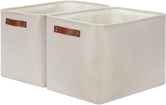 DULLEMELO 2-Pack Large Storage Baskets by DULLEMELO