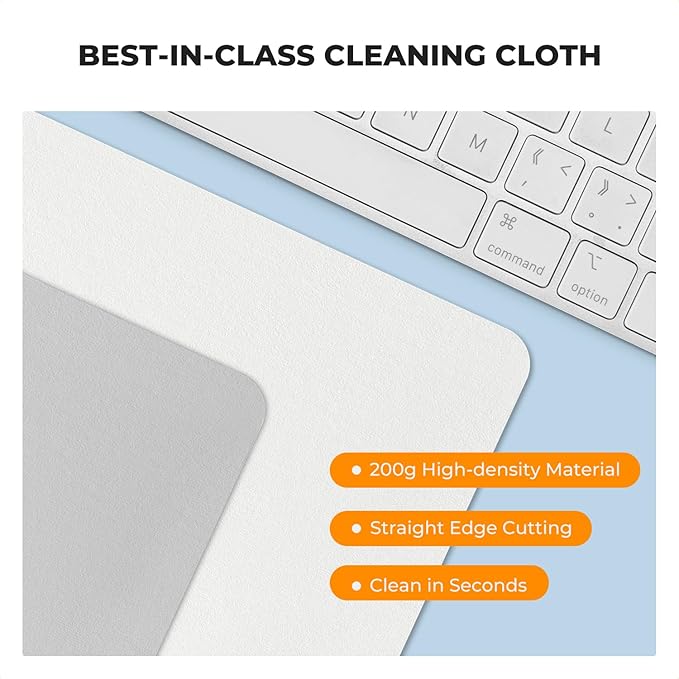 K&F CONCEPT 12 Pack Lens Cleaning Cloth | Microfiber Cleaning Cloth | Glasses - Image 3