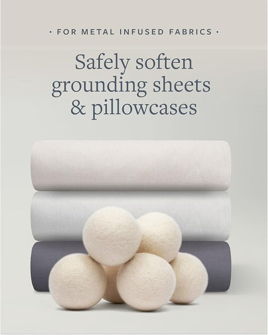 GroundLuxe Premium New Zealand Wool Dryer Balls - Image 2