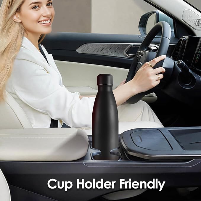 25oz Cola-Bottle Shaped Stainless Steel Leak-proof Water Bottle, Double Wall - Image 6