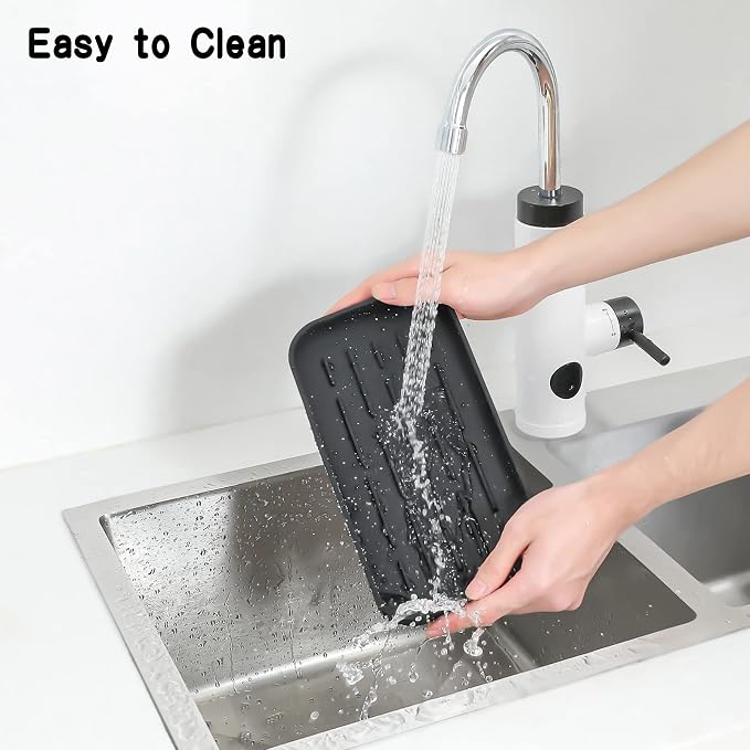 Silicone Kitchen Sink Organizer Tray - Image 7