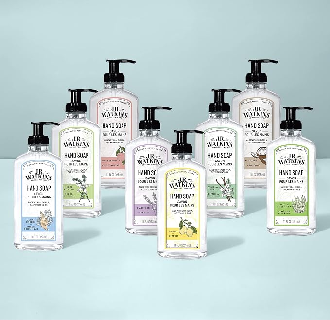 J.R. Watkins Gel Hand Soap Refill Pouch, Scented Liquid Hand Wash - Image 7