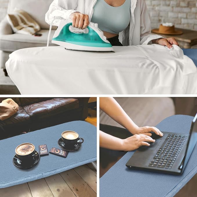 Table Top Ironing Board, RAINHOL Small Folding Iron Board Portable - Image 7