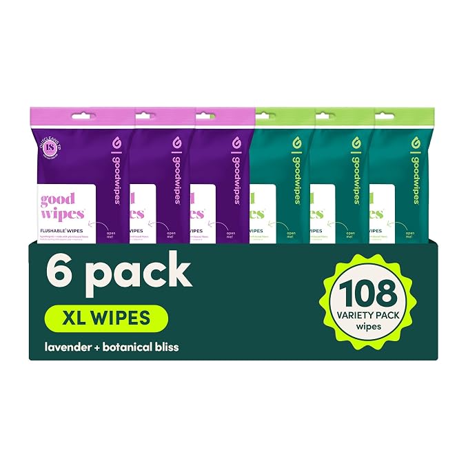 goodwipes Flushable Wipes Travel Size by goodwipes