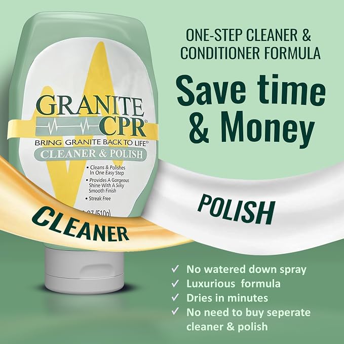 Granite CPR Cleaner & Polish Can Be Used Daily On Granite, Quartz & Corian. - Image 7
