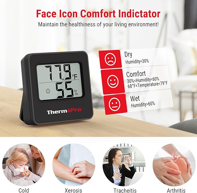 ThermoPro TP157 Hygrometer Indoor Thermometer - Image 5