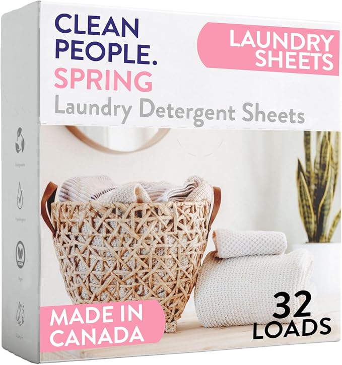 The Clean People Laundry Detergent Sheets by CleanPeople