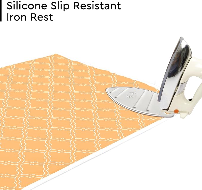 Encasa XO Ironing Mat/Pad with 3mm Padding & Silicone Iron Rest - Image 2