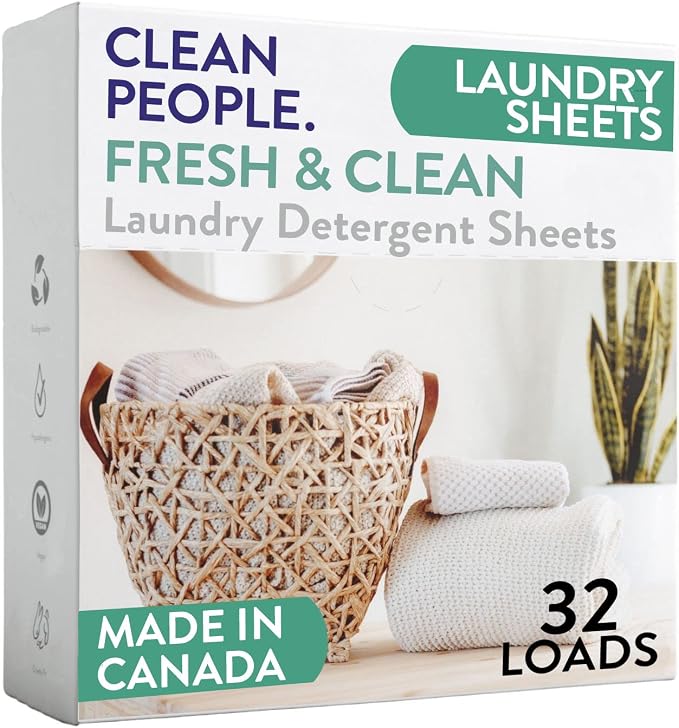 The Clean People Laundry Detergent Sheets by CleanPeople