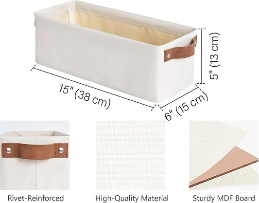 StorageWorks Narrow Storage Bins, Small Basket - Image 2