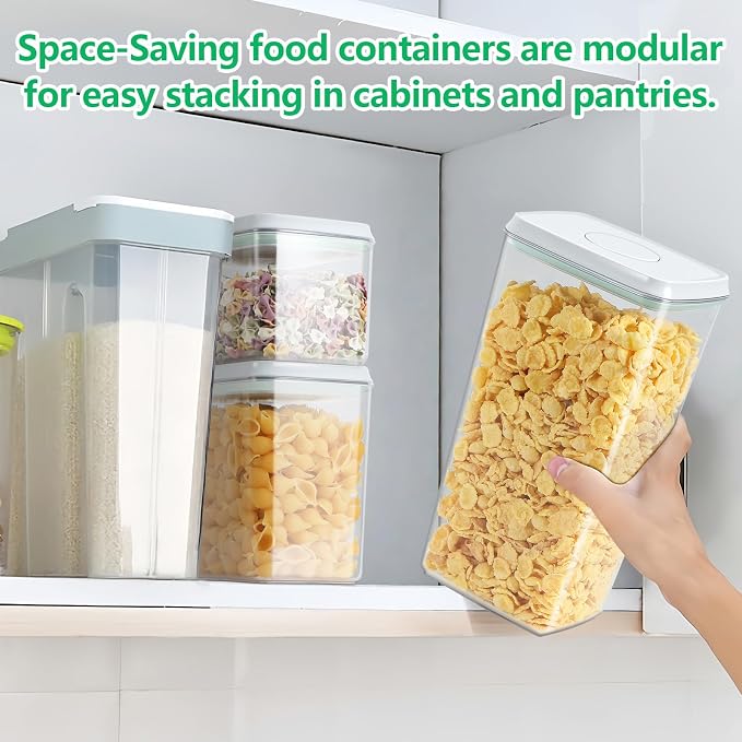 3 Pack Flour and Sugar Storage Containers - Image 7