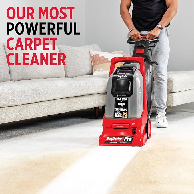 Rug Doctor Pro Deep Commercial Carpet Cleaning Machine, Oxy Bundle, Includes 48 - Image 3
