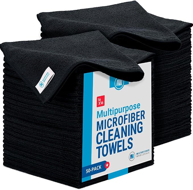 Microfiber Wholesale 16" x 16" All Purpose Towels by MicrofiberWholesale