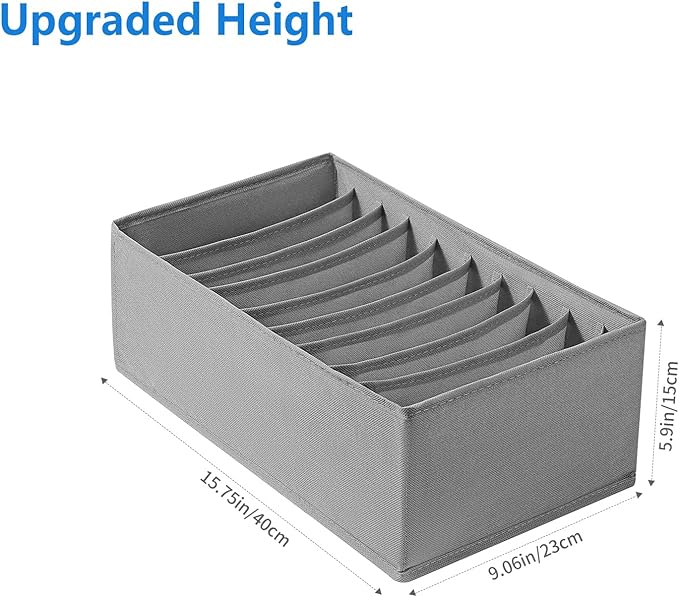4 Packs T-shirt Drawer Organizers - Image 2