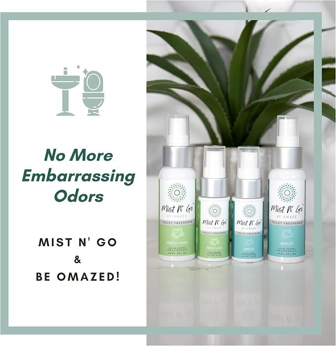 Mist N' Go Omaze Travel Toilet Spray Odor Eliminator - Image 7