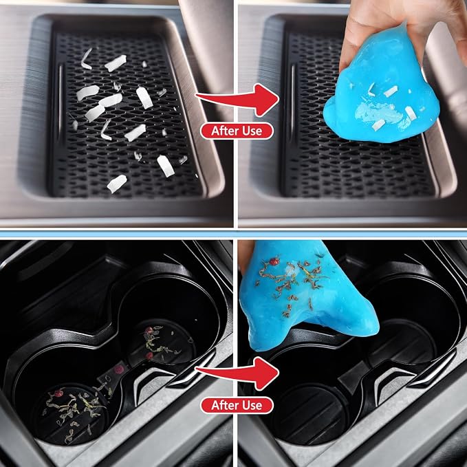 Car Cleaning Gel, 2 Pack Car Cleaning Putty, Universal Auto Deatiling Tools - Image 4