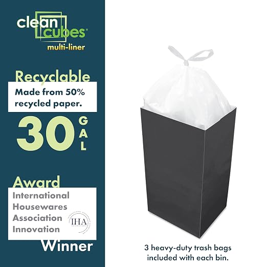30 Gallon Disposable Pop-Up Trash Cans - Image 3