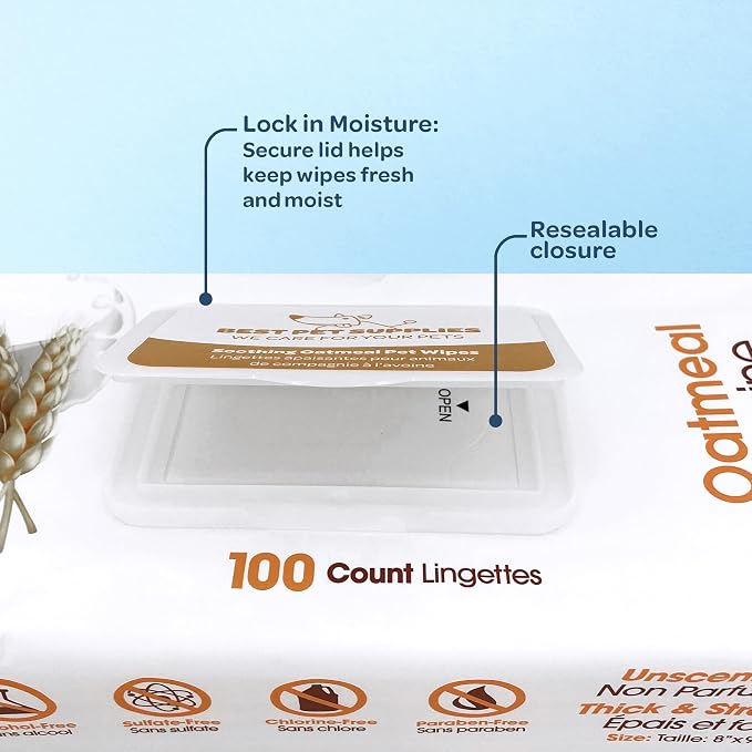 Best Pet Supplies Pet Grooming Wipes - Image 4