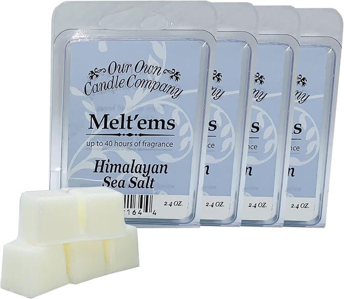 Our Own Candle Company Premium Wax Melt, Himalayan Sea Salt Scent, 6 Cubes - Image 2
