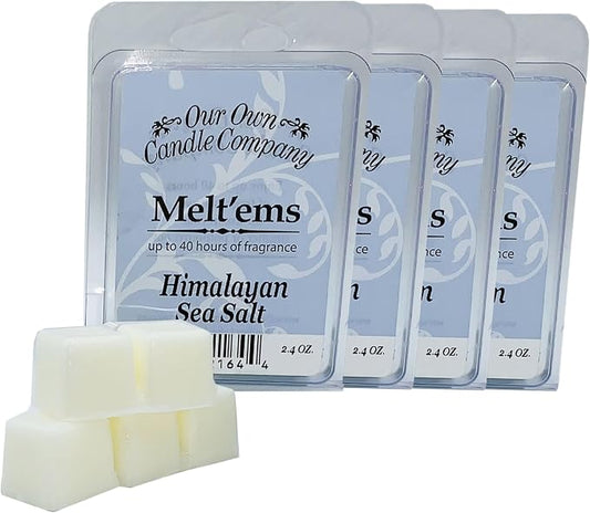 Our Own Candle Company Premium Wax Melt, Himalayan Sea Salt Scent, 6 Cubes - Image 2