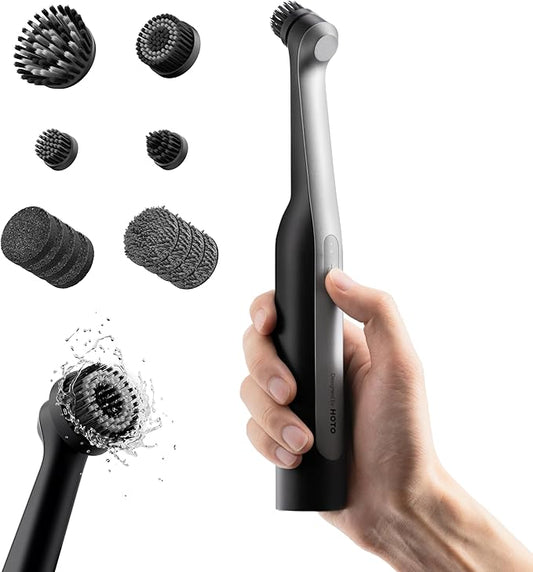 HOTO Wand™ Cordless Spin Scrubber, Electric Rechargeble Grout Cleaning Brush by HOTOTools