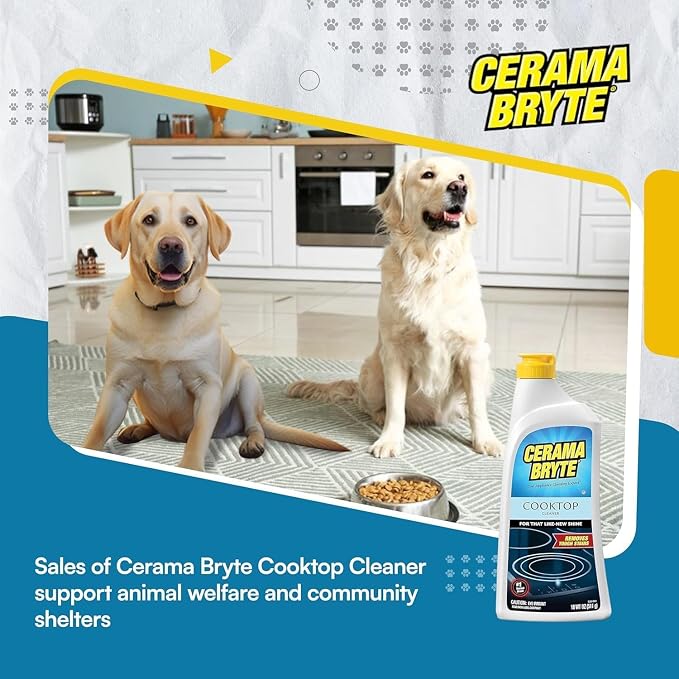 Cerama Bryte Glass Cooktop Cleaner Bundle - Image 6