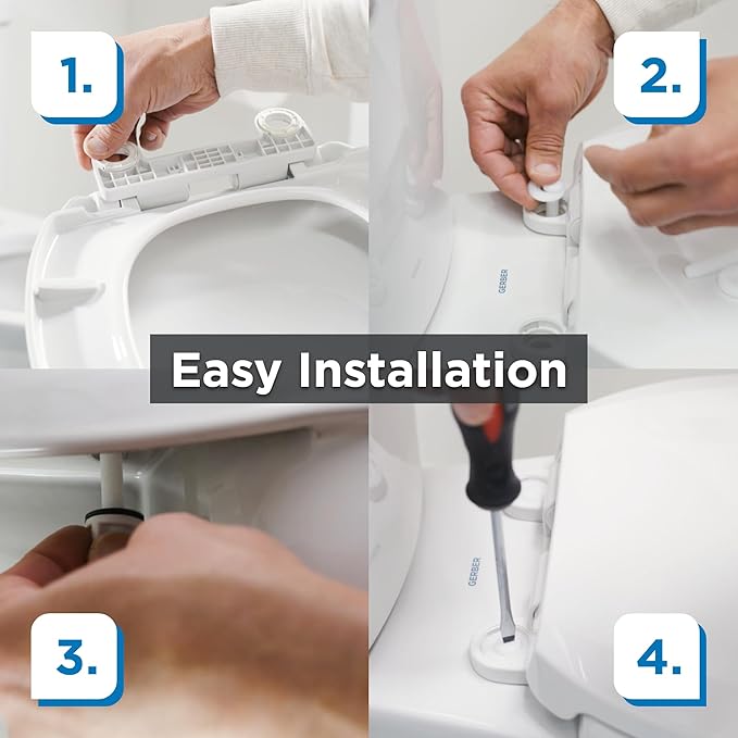 Gerber Round Front Toilet Seat - Image 7